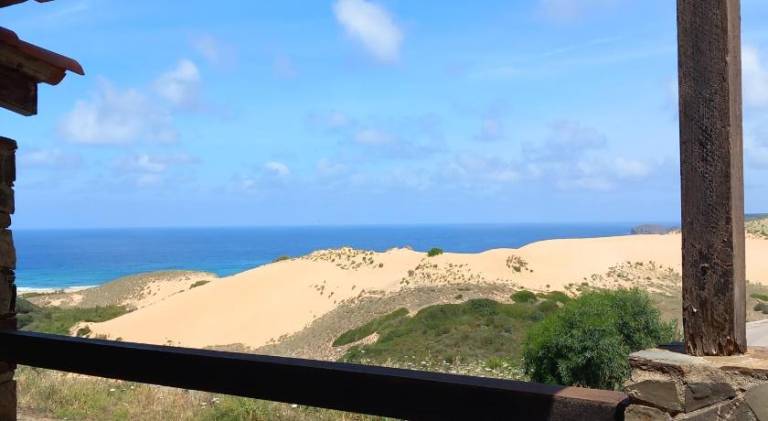 Holiday apartment with terrace in Arbus