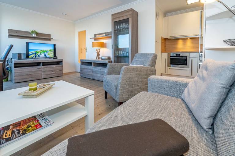 Zentrale Ferienwohnung mit Balkon und Parkplatz. - nur 200 Meter zum Strand. — photo 3