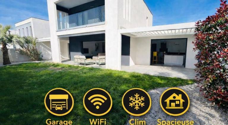 Pleasant villa | Pets allowed in La Grande-Motte