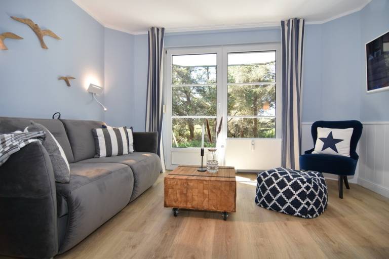 Ferienwohnung mit Hund in Westerland, Sylt f&uuml;r max. 2 Personen