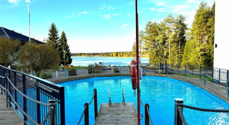 Holiday apartment with pool & sauna in Sotkamo