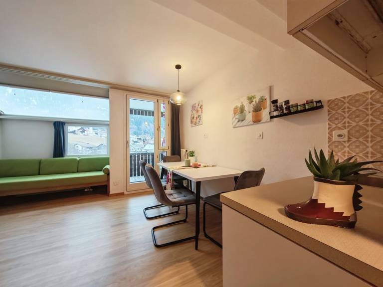 1 Zimmer Wohnung für 3 Personen mit Aussicht auf das Dorf — photo 3