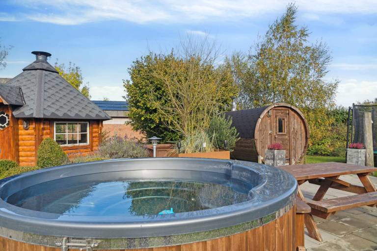 Rental with grill, hot tub & yard | Sea view in Haderslev