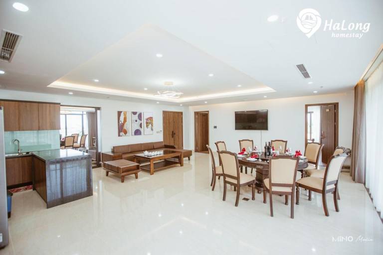 Rental apartment with barbeque, pool & garden in Ha Long