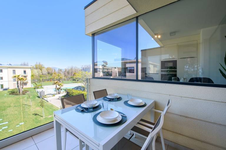Fully equipped rental apartment with pool, terrace & garden | Mountain view | Pets allowed — photo 3