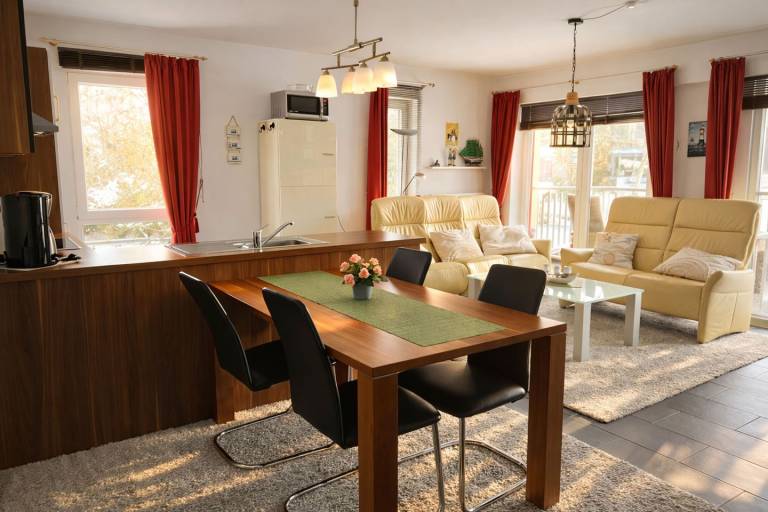 Komfortwohnung - direkt am Sandstrand mit Sauna, Whirlbadewanne und Balkon — photo 5