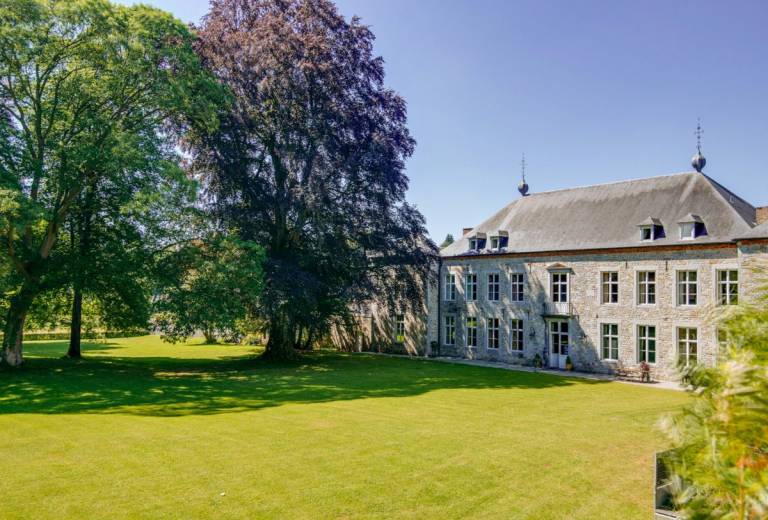 Family-friendly beautiful castle with patio, garden & sauna | Pets allowed in Namur