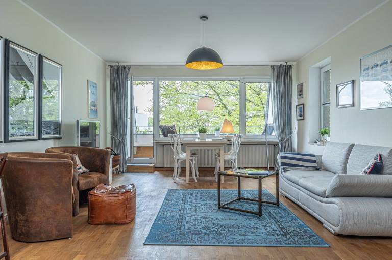 Fewo1846 - Eastside / 2 room apt. on the 2nd floor with balcony and harbor view — photo 2
