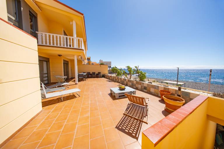 Ferienhaus in Candelaria, Las Cuevecitas f&uuml;r max. 6 Personen am Atlantik