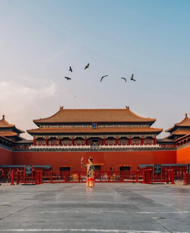 Forbidden City Hutong Courtyard Beijing in Beijing