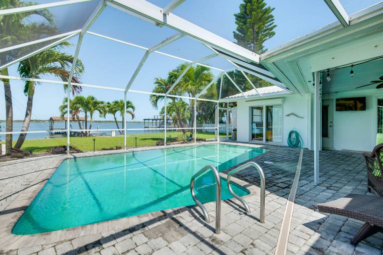 Riverfront Home w Private Dock on Merritt Island