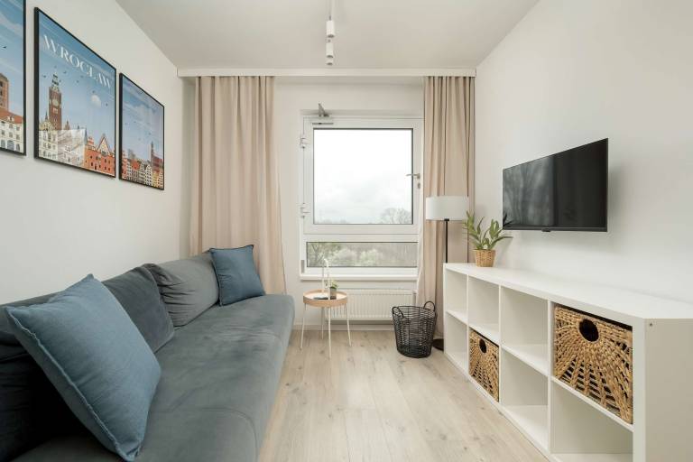 Mieszczanska 46 Modern Studio SmartTV in Wroclaw