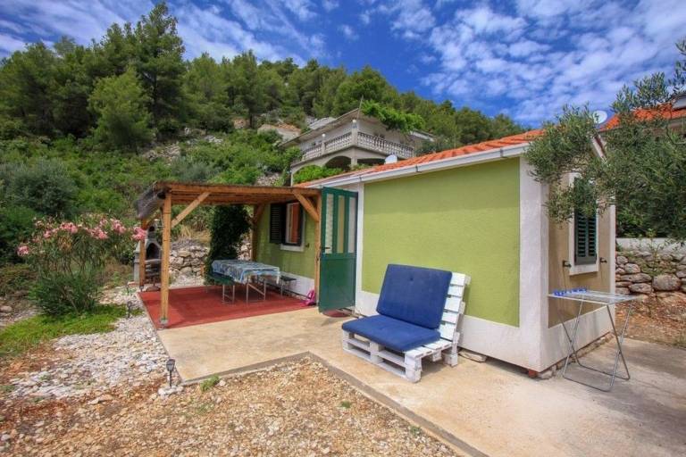 One bedroom house near beach Cove Skozanje (Hvar) (K-18887) in Hvar
