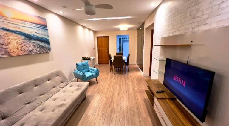 Rental apartment with BBQ | Pet-friendly in Praia Grande