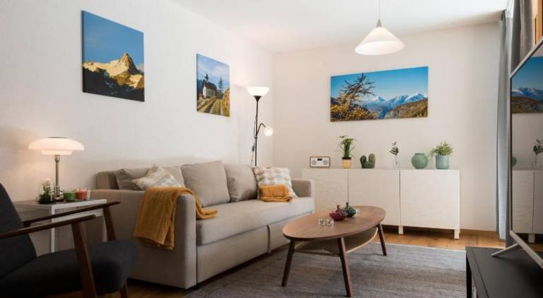Apartment with patio | Ski nearby | Dogs allowed in Saas Grund