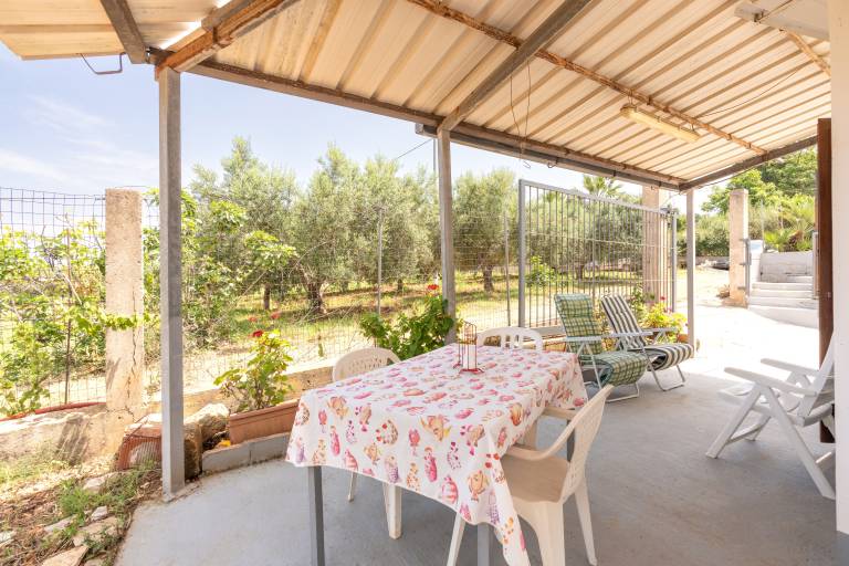 House with garden & barbeque | Garden view in Trapani