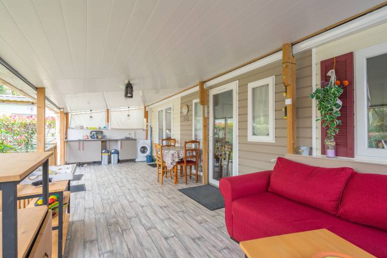 Mobile home with pool & terrace | Garden view | Dogs allowed — photo 4