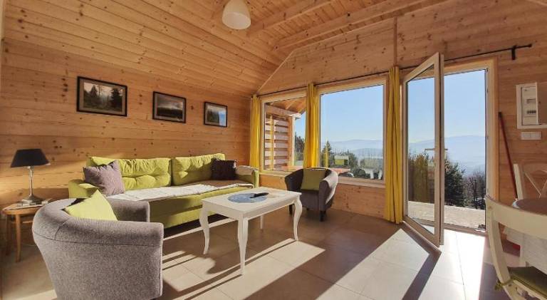 Domek w stylu alpejskim Rzyki