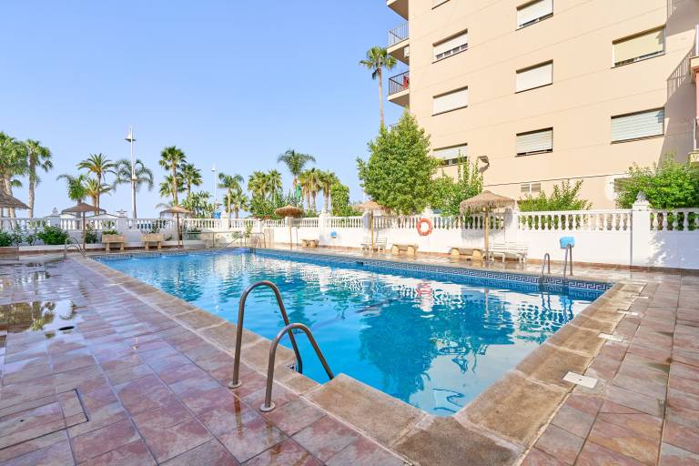 Apartment 'Aurora Mar Del Sol' with Sea View, Shared Pool and Wi-Fi in Almunecar