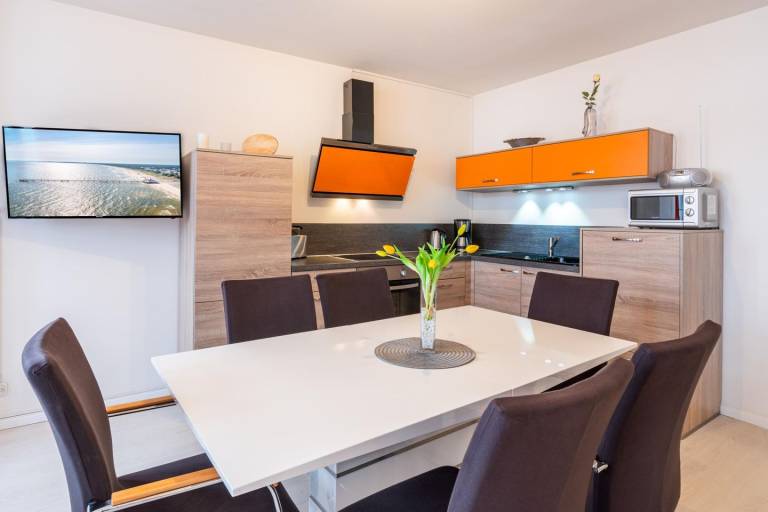 Familienfreundliche Wohnung mit Wickelmöglichkeit in 2. Reihe vom Strand — photo 2