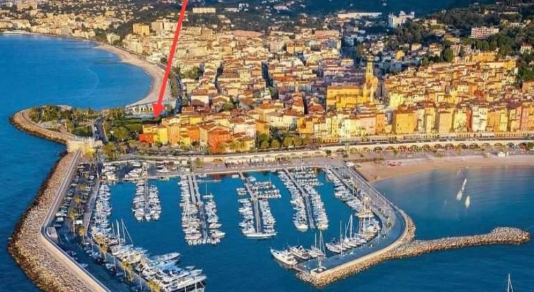 Apartment with 1 room for 4 persons in Menton