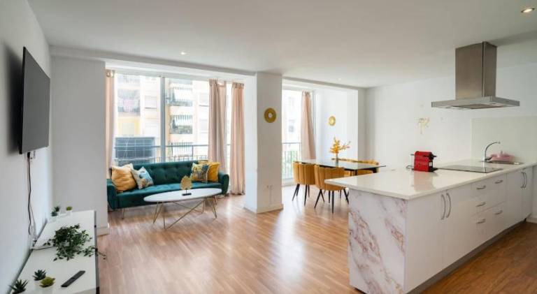 Apartment with 3 rooms for 6 persons in Málaga