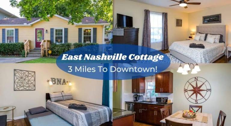 Vacation home with yard in Nashville, TN