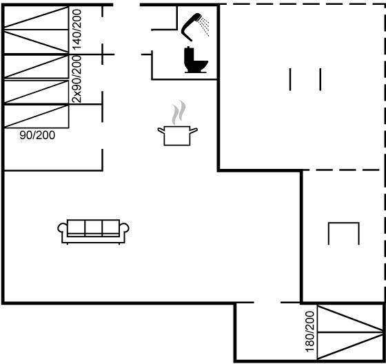 84 m² Ferienhaus ∙ 4 Schlafzimmer ∙ 7 Gäste – Bild 25