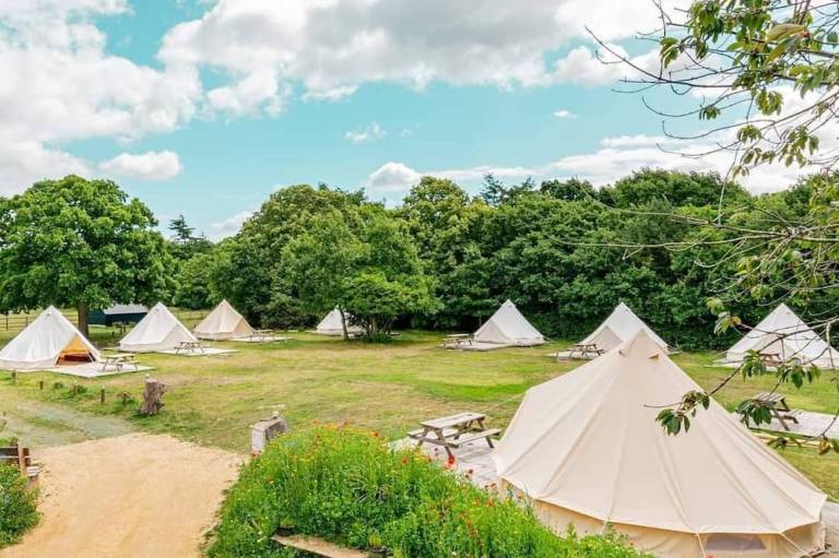 Bell Tent Glamping