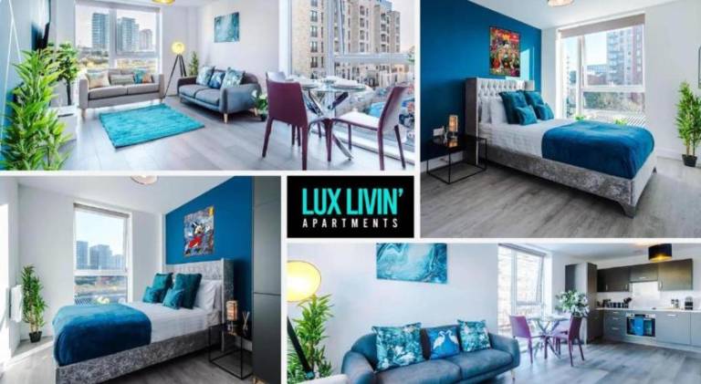 Luxury 5 Bed Manchester City Centre Apartment in Salford