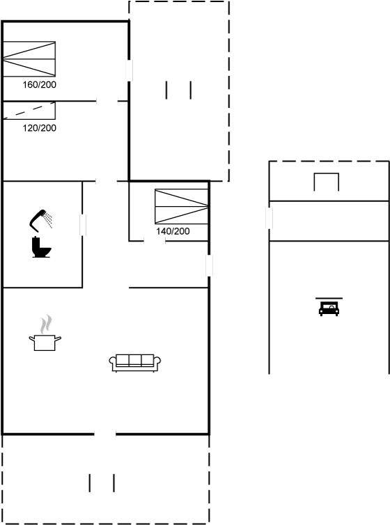 91 M² House ∙ 3 Bedrooms ∙ 5 Guests - Esbjerg