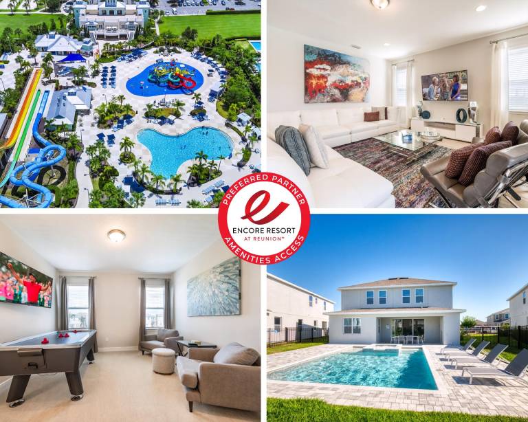 Vacation home with private pool in Osceola, FL