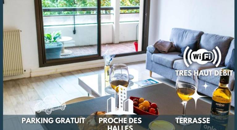 Rental apartment with 2 rooms for 4 persons in Pau