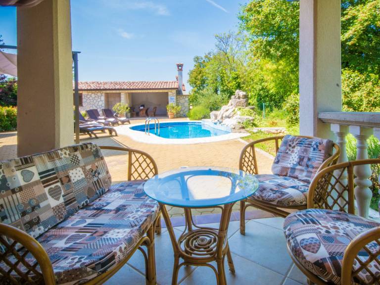 Rental with pool, patio & yard | Pool view — photo 4
