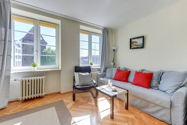 Family-oriented holiday apartment | Near Golden Gate | Pet-friendly in Gdansk
