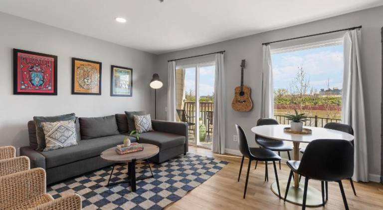 Nashville Oasis Walk to Broadway with POOL, Parking, Gym and Patio in Nashville, TN