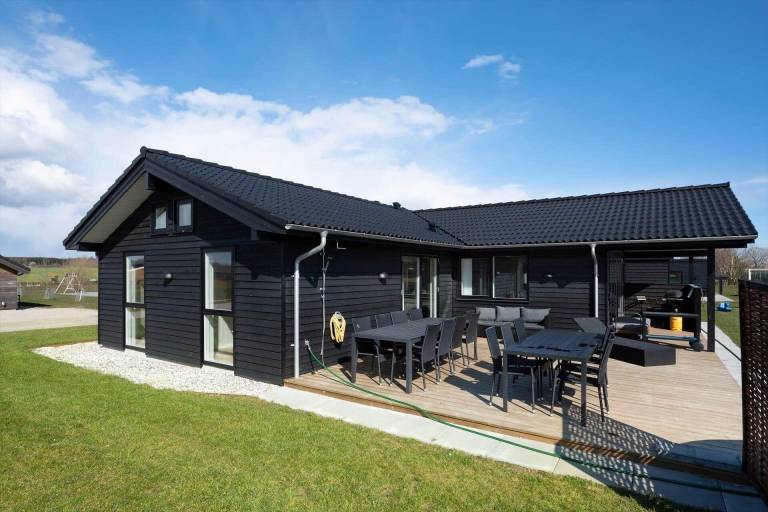 Ferienhaus in Saksild Strand, Dyngby f&uuml;r max. 10 Personen