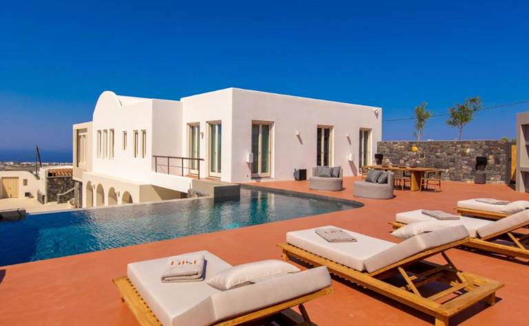 Glorious Santorini Villa Villa Imrahil 2 Bedrooms Breathtaking Sea View — photo 3