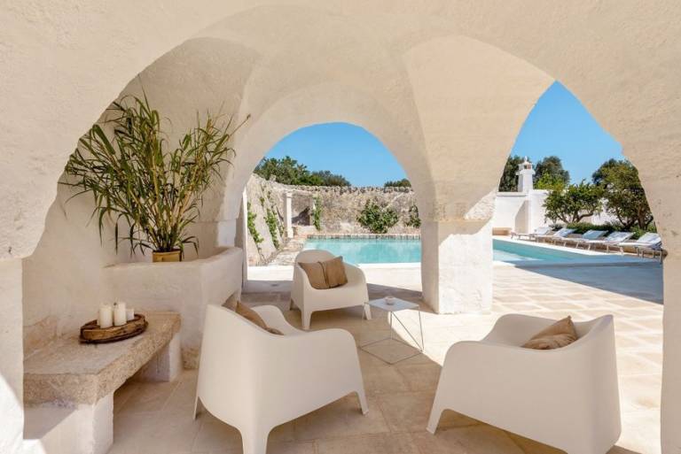 Masseria Stefanodelconte: Camera King con Vista Piscina — photo 5