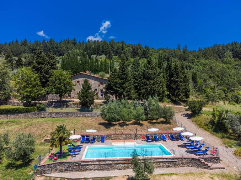 Ferienwohnung in Reggello, Toskana f&uuml;r max. 6 Personen