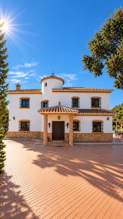 Ferienhaus in Riogordo, Andalusien f&uuml;r max. 8 Personen, 