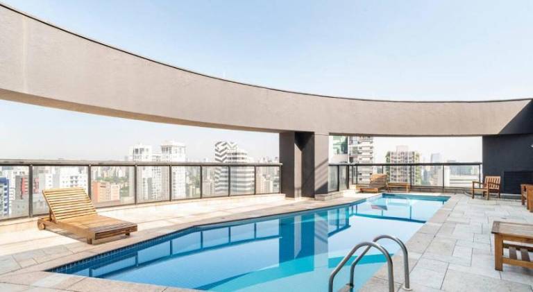 Rental apartment with pool in Olímpia