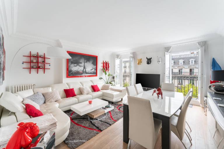 Apartment with 3 rooms for 6 persons in Paris