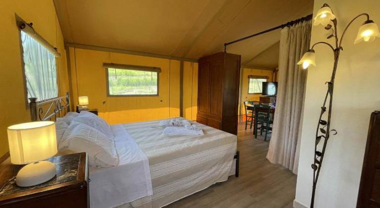 Tent with yard, terrace & private pool — photo 2