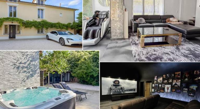 Villa avec jacuzzi, sauna, cinema - Proche Paris in Cergy