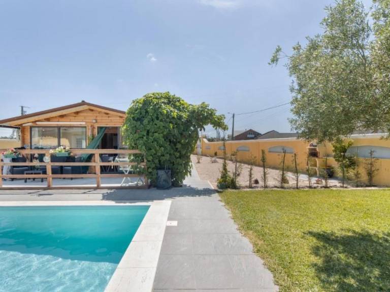 Ferienhaus mit Hund in Ponte de Vagos, Costa de Prata f&uuml;r max. 5 Personen