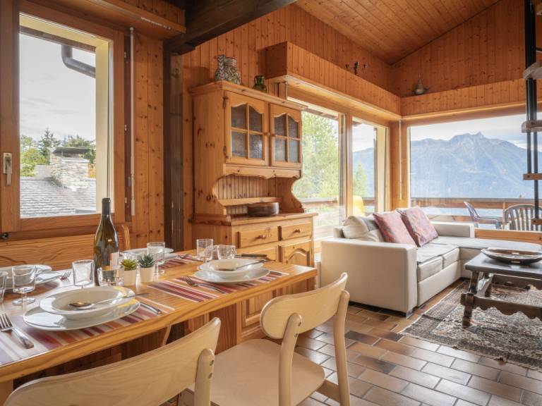 Ferienwohnung in Ovronnaz für max. 4 Gäste