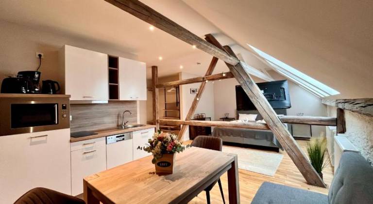 Apartment with terrace & sauna in Oberwiesenthal