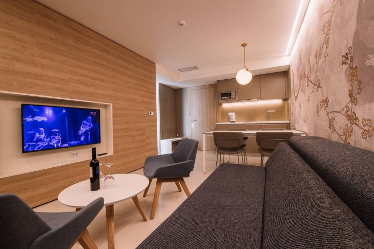 One bedroom apartment with balcony and sea view Novalja, Pag (A-15882-h) — photo 2