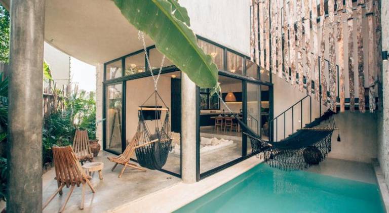 Villa with hot tub & pool in Tulum